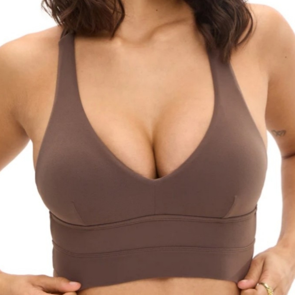 💕Buffbunny Alpha Bra-Dark Journey Brown